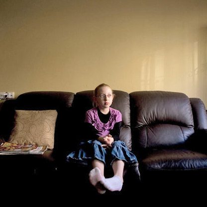 A little girl