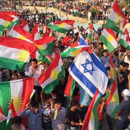 The persecution that Kurds and others endured from their own governments helped many Middle Easterners see through the demonisation of Israel they were force-fed (Source: Twitter)