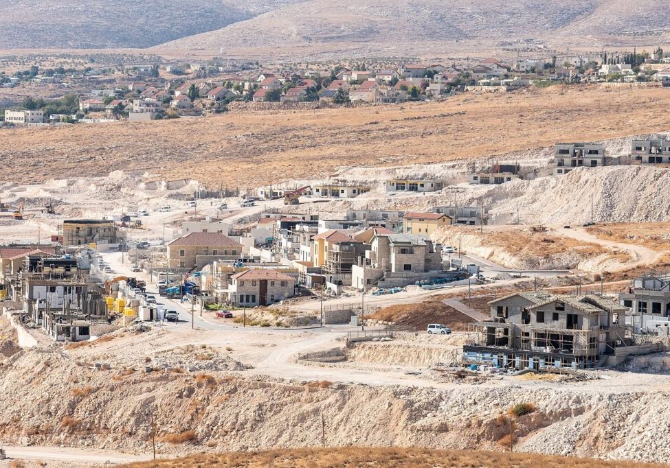 Israeli Settlements Near Bethlehem