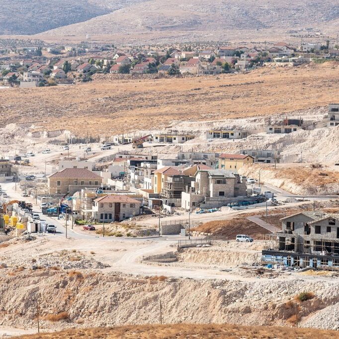 Israeli Settlements Near Bethlehem