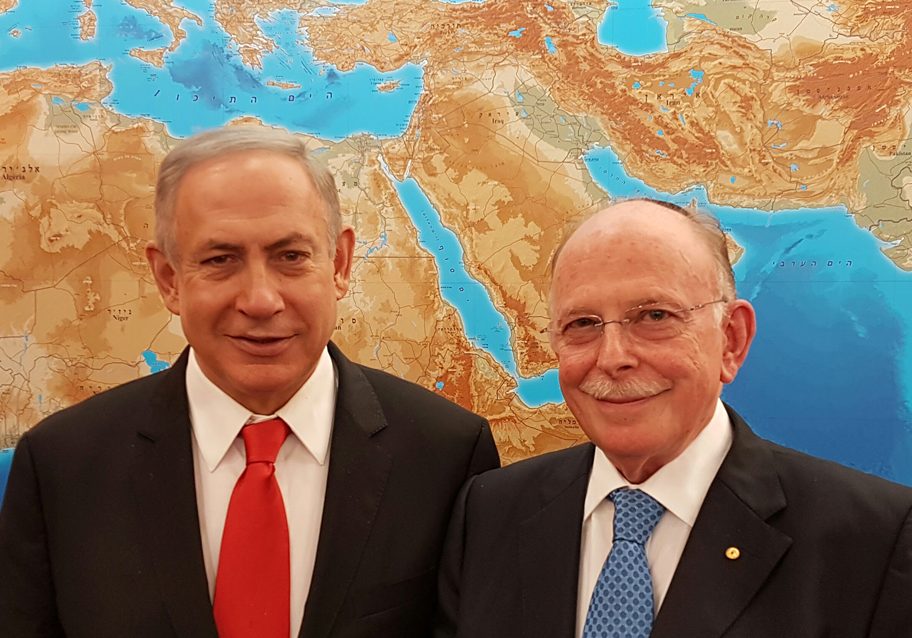 AIJAC National Chairman Mark Leibler meets with Israeli PM Netanyahu