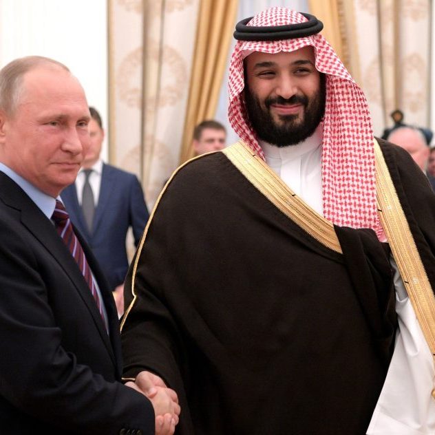 Putin and Saudi Crown Prince Mohammed bin Salman: Saudi Arabia is sticking with its OPEC+ oil deals with Russia (Image: Flickr)