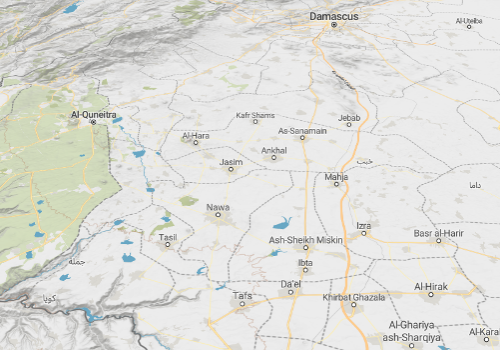 Map of the area. (Image: MapTiler)

