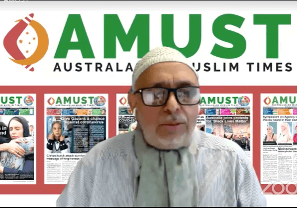 Australian Muslim Times Chief Editor Zia Ahmad (Screenshot)