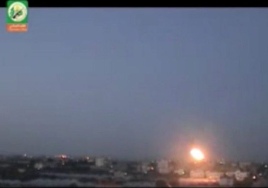 Video: Hamas fires from civilian areas in Gaza