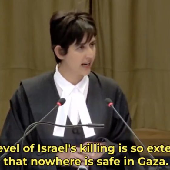 South Africa’s case turned into an occasion to launder an anti-Israel agenda (screenshot)