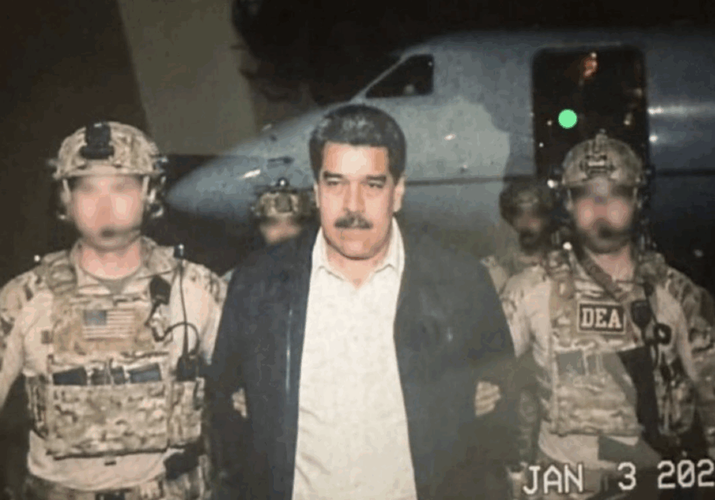 Maduro in US custody (Image: Flickr)