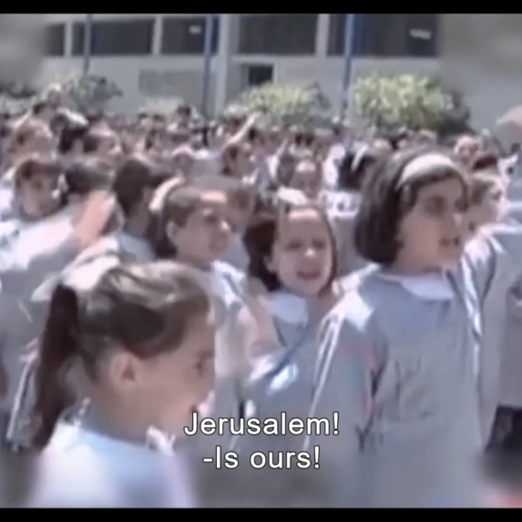 Students at UNRWA schools are not taught to accept the existence of Israel (Screenshot)