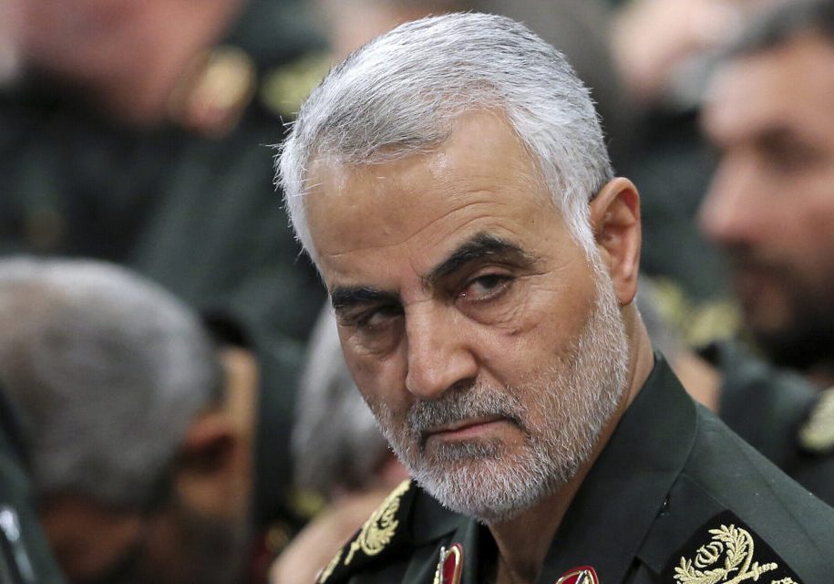 Iranian Revolutionary Guard Quds Force commander Gen. Qassem Soleimani, killed by US forces on Jan. 2 near Baghdad.