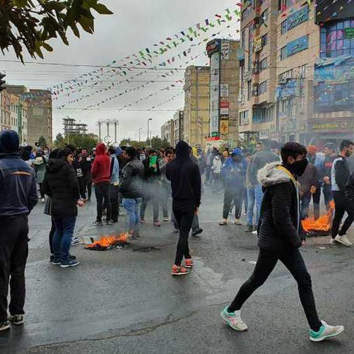 Tehran Protest