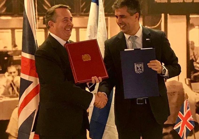 A new UK-Israel trade deal is in the works