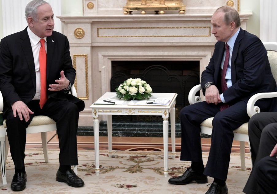 Israeli PM Netanyahu has boasted in the past of his strong relationship with Russian President Putin (Image: Wikimedia Commons)