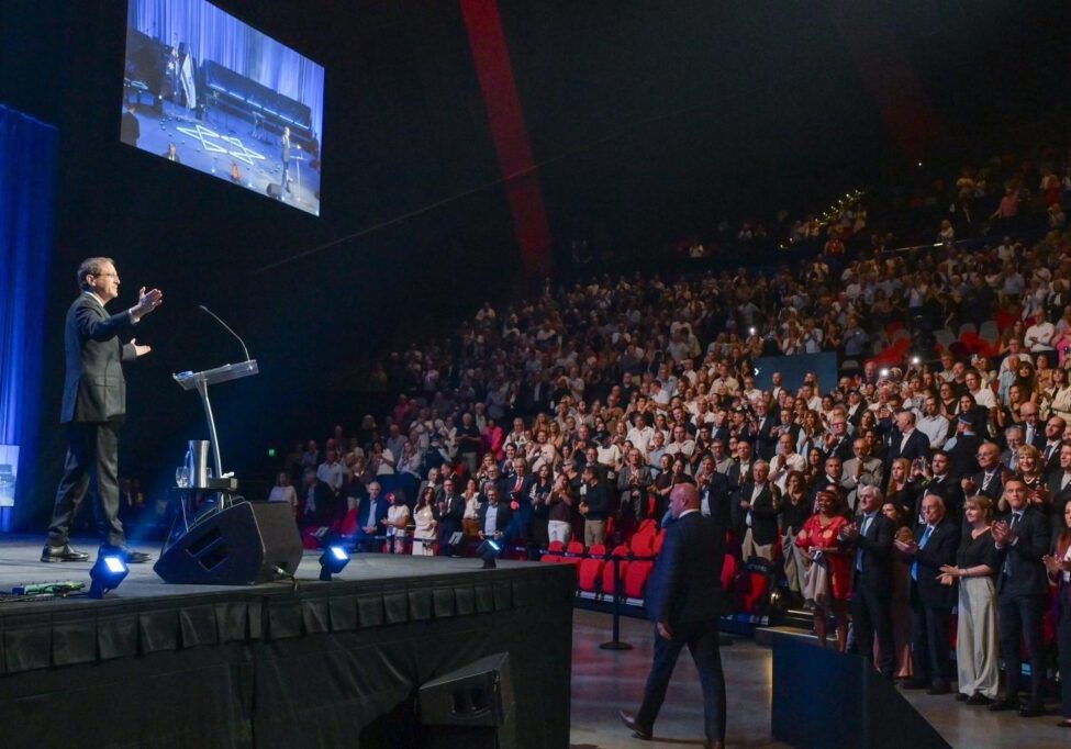 Israeli President Isaac Herzog at a community event in Sydney (Image: Ma'ayan Toaf/ GPO)