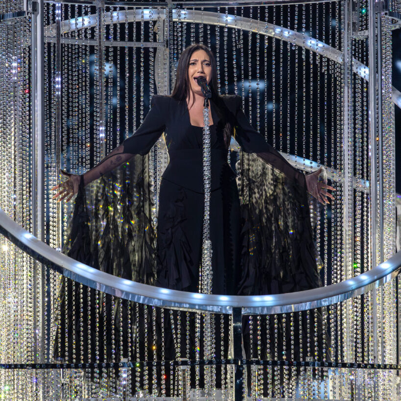 Yuval Raphael performs at Eurovision 2025 (Image: Wikimedia Commons)