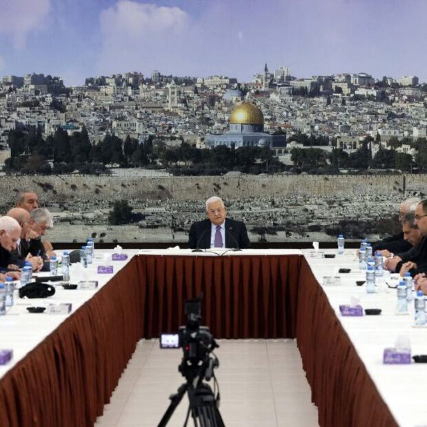 The Palestinian Authority ostensibly supports the Trump ceasefire plan, but has been sending very mixed messages about it (Image: Thaer Ghanaim/PPO)