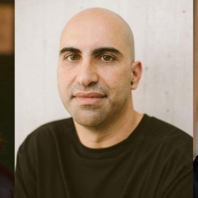 Influential academics (from left)  Jasbir Puar, Steven Salaita and Judith Butler