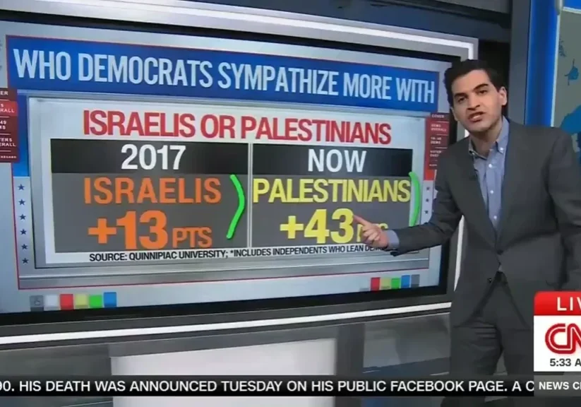 A sign of the times (CNN screenshot)