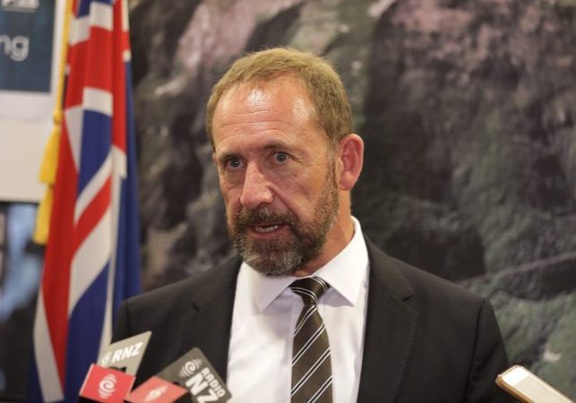NZ Justice Minister Andrew Little: Spearheading review into hate speech laws 