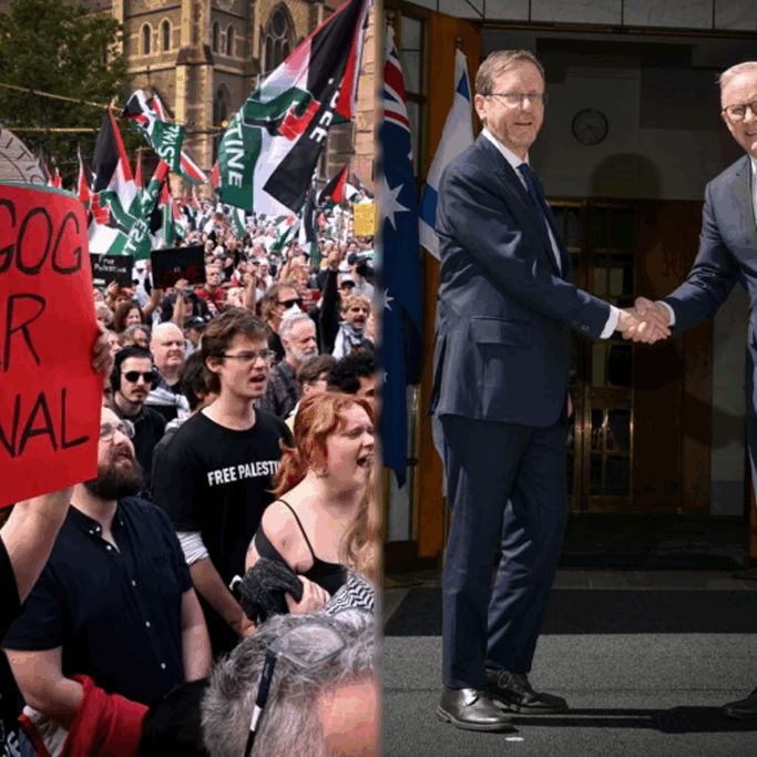 Israeli President Herzog in Australia: Protests amidst political and community meetings