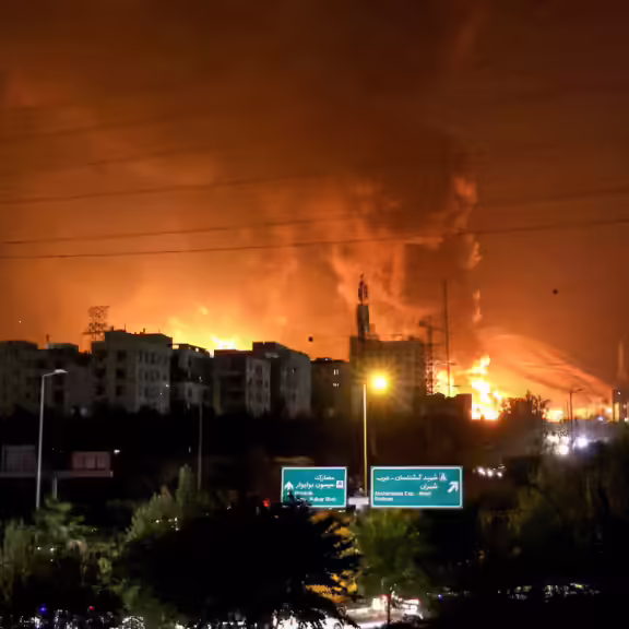 Targeted Israeli strikes in Teheran (Source: Heute.at)