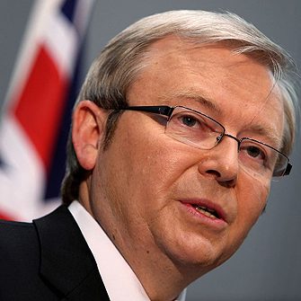 AIJAC welcomes Foreign Minister Kevin Rudd’s Visit to Max Brenner; Statements Against Boycott