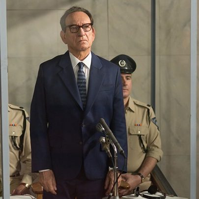 Ben Kingsley as Adolf Eichmann in Operation Finale