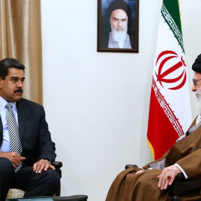 Venezuela's Nicolas Maduro meets Iran's Supreme Leader Ayatollah Khamenei in 2016 