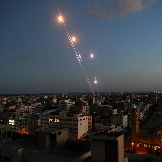 Ceasefire talks gave way to a major rocket barrage from Gaza on Aug. 8