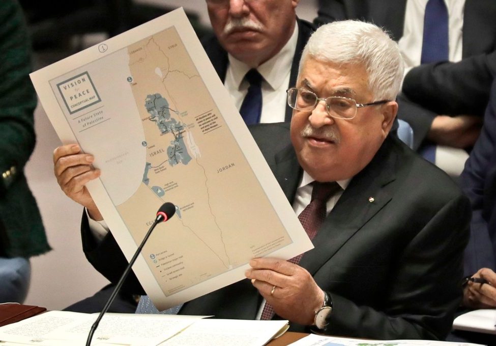 Abbas: Not a fan of the Trump plan