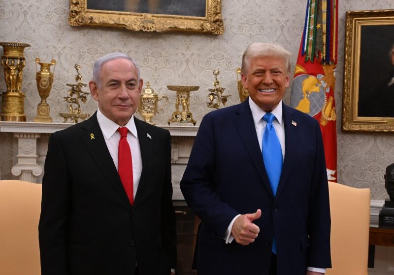 US President Trump with Israeli PM Netanyahu at the Whitehouse (Image: Whitehouse.gov/ Flickr)