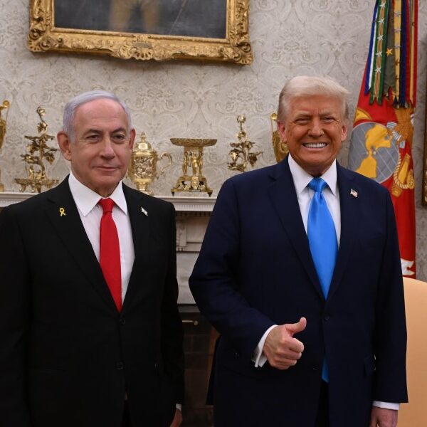 US President Trump with Israeli PM Netanyahu at the Whitehouse (Image: Whitehouse.gov/ Flickr)