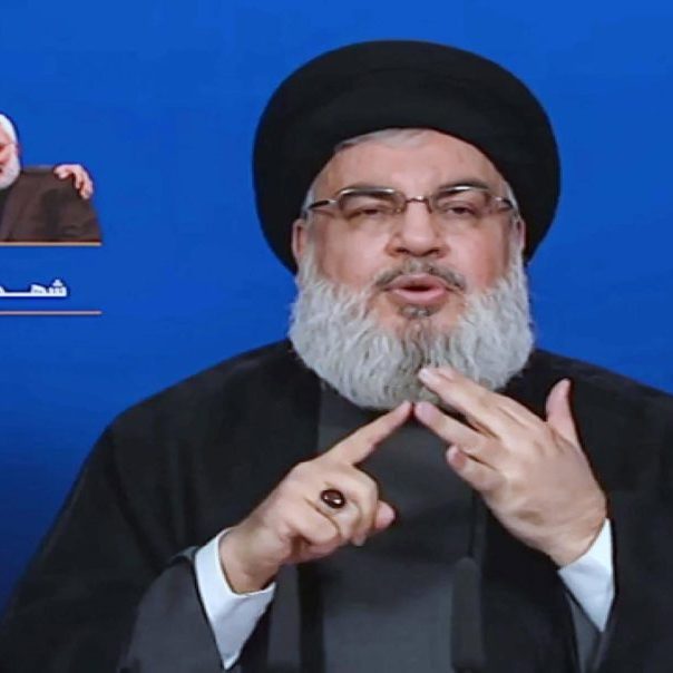 Hezbollah head Hassan Nasrallah: Positioning himself as a leader of Iran’s “Axis of Resistance”