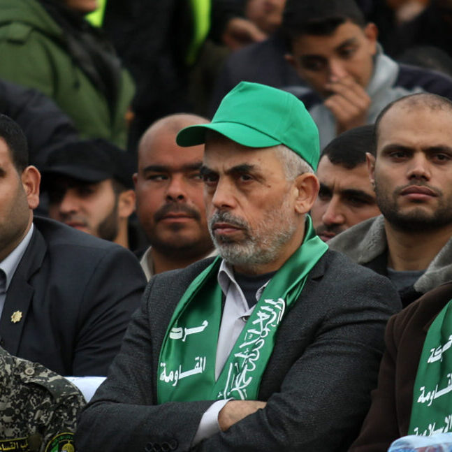 Hamas leader Yahya Sinwar (Image: Shutterstock)