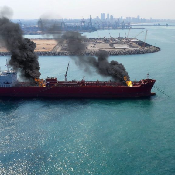 At least 10 vessels illegally smuggling oil or weaponry to Syria have reportedly been attacked (Credit: Shutterstock)