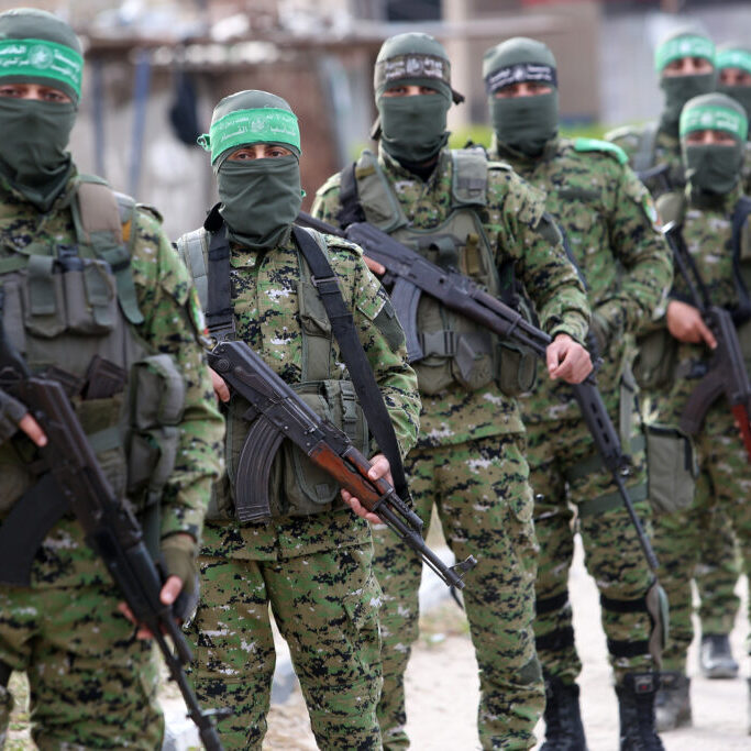 Following their 2007 seizure of power, Hamas fighters set out to terrorise the population through acts of brutality (Image: Shutterstock)