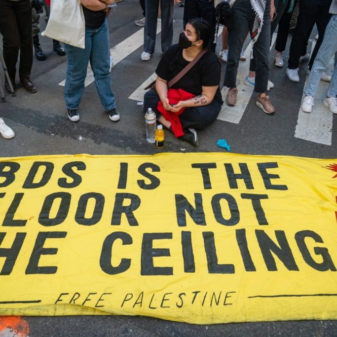 BDS campaigners have shown themselves to be adept opportunists, including exploiting social media’s preferences for brief, emotive slogans (Image: Shutterstock)