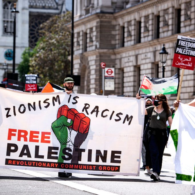 Understanding of a complex conflict is being reduced to three word slogans like “Zionism is Racism” to fulfill the emotional needs of people unaffected by it (Credit: Shutterstock)