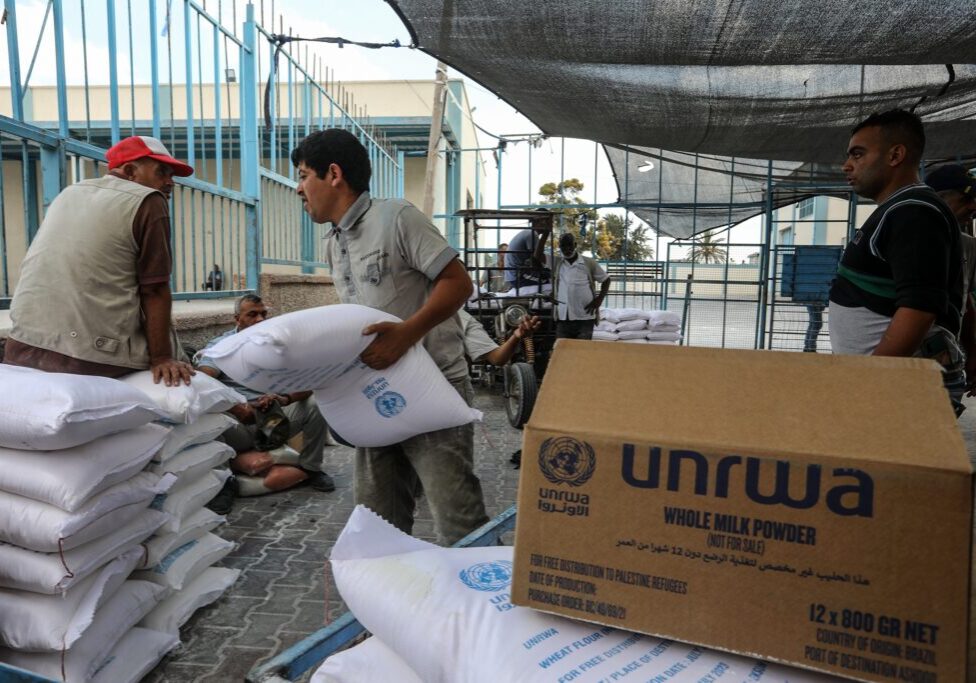 UNRWA is portrayed as the “backbone” of Gaza aid efforts, but actually supplied only 13% of aid there over recent months (Image: Anas Mohammed/ Shutterstock)