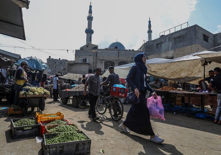 In September, a majority of Gaza respondents, 54%, said they prefer a two-state solution based on the 1967 borders – a huge rise over the 34% 12 months earlier (Image: Shutterstock)