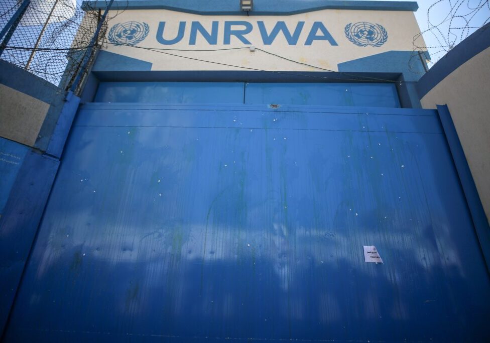 UNRWA headquarters in Gaza (Image: Anas Mohammed/ Shutterstock)