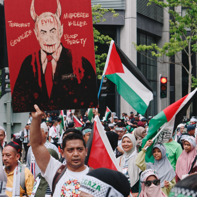 The sentiment is clear on the streets of Kuala Lumpur (Image: Shutterstock)