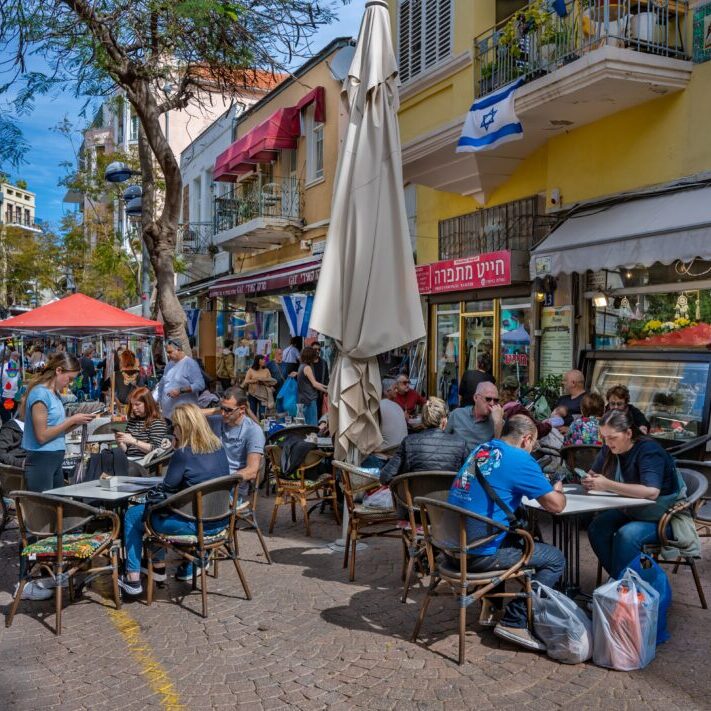 Quality of life: Nahalat Benyamin street, Tel Aviv (Image: Boris B/ Shutterstock)
