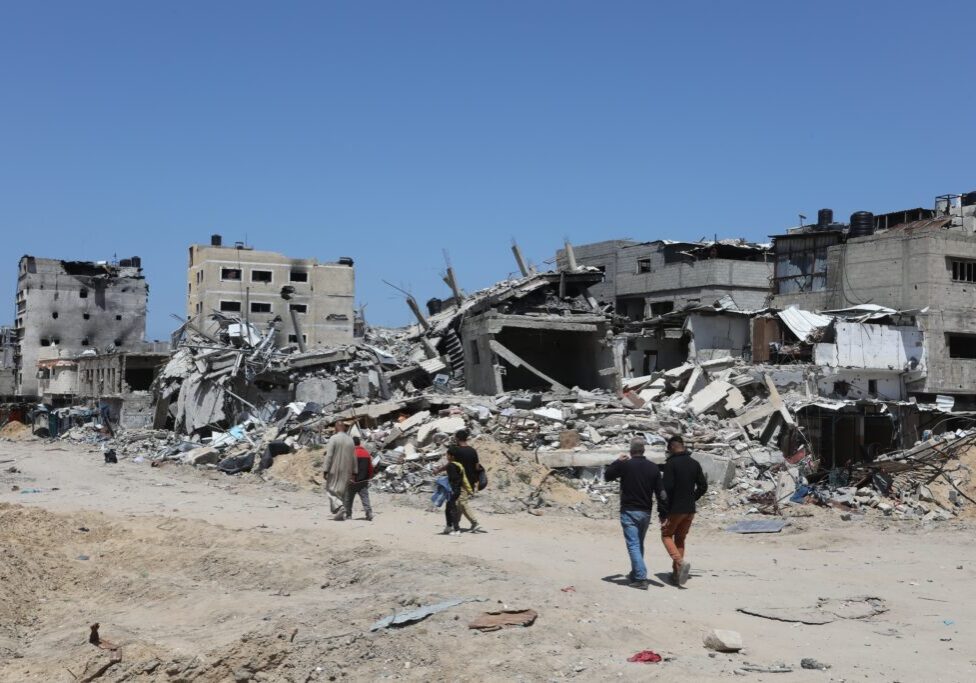 The,Massive,Destruction,Caused,By,Israeli,Bombardment,,Palestinians,Returning,To Gaza, 2025 (Image: Anas Mohammed/ Shutterstock)