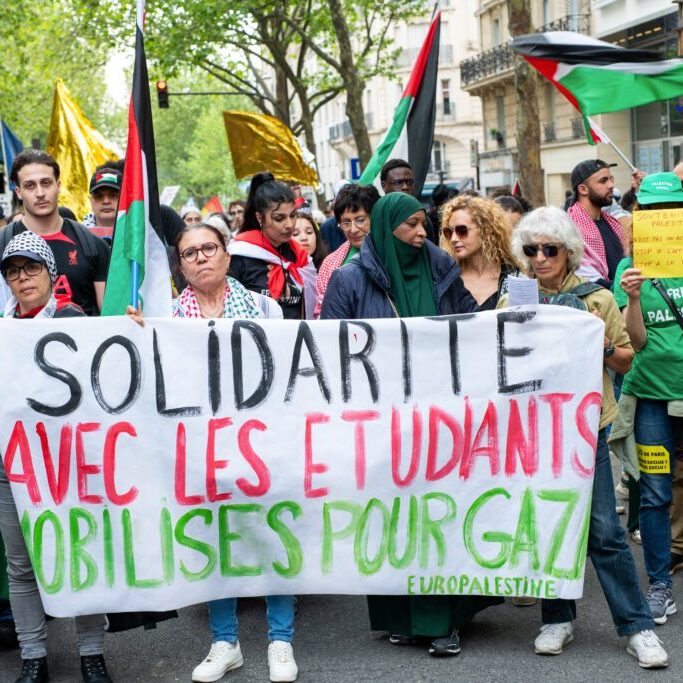 Demographic change and public pressure have a great deal more than statesmanship to do with the sudden spate of decisions to recognise "Palestine" (Image: Shutterstock/ Pierre Laborde)