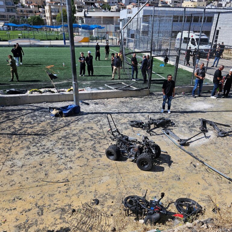 Majdal Shams, where a Hezbollah rocket killed 12 children on a soccer pitch (Image: Shutterstock)