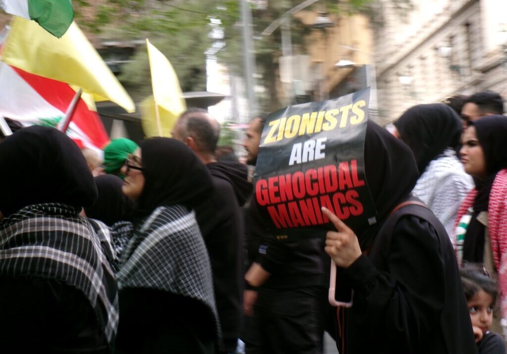 Protest in Melbourne (Image: Shutterstock)