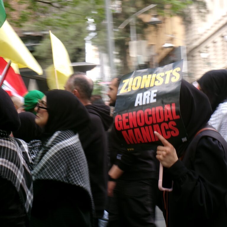 Protest in Melbourne (Image: Shutterstock)