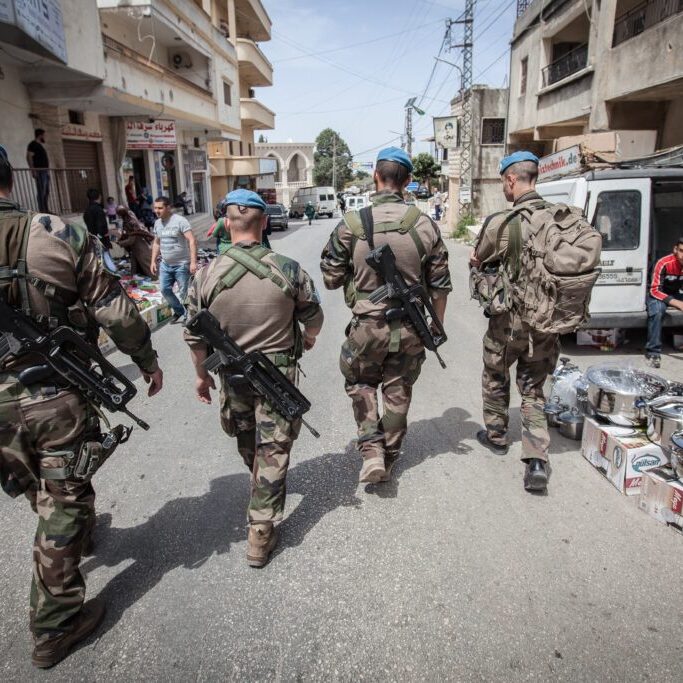 French UNIFIL soldiers in southern Lebanon (Image: Shutterstock)