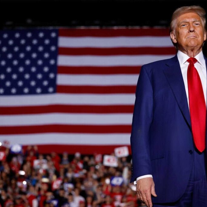 President-elect Donald Trump during a campaign rally in Michigan, October 2024 (Image: Anna Moneymaker/ Shutterstock)