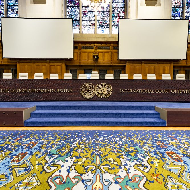 The International Court of Justice in the Hague